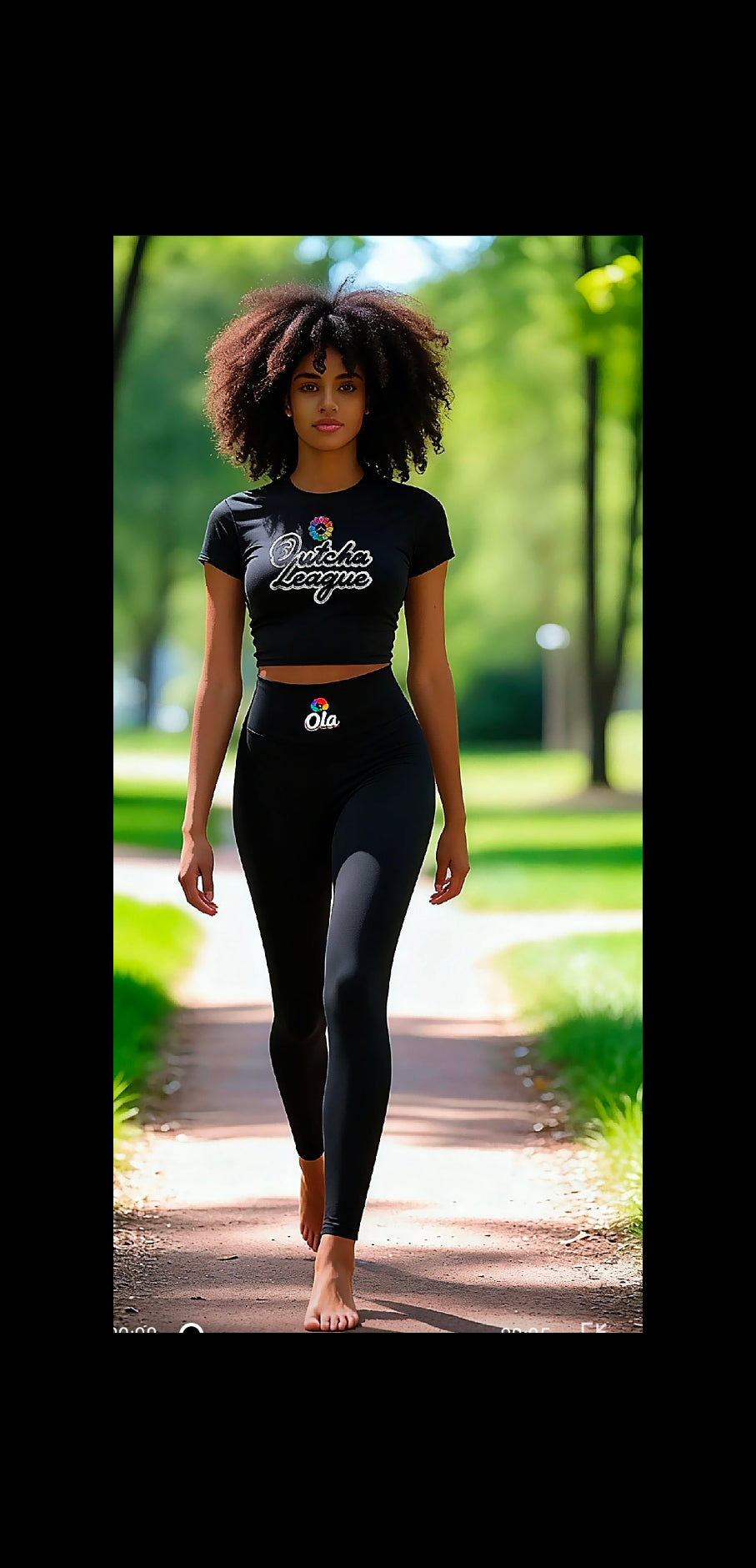 OUTCHA LEAGUE APPAREL Yoga Sports Bra