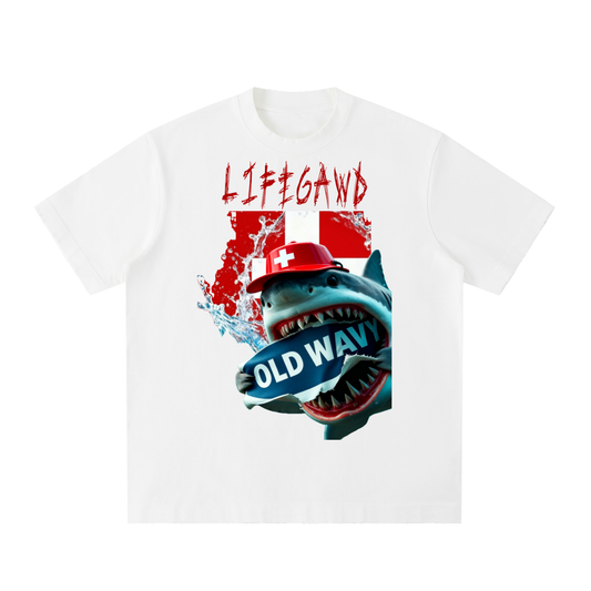 OLD WAVVY "GREAT WHITE-T