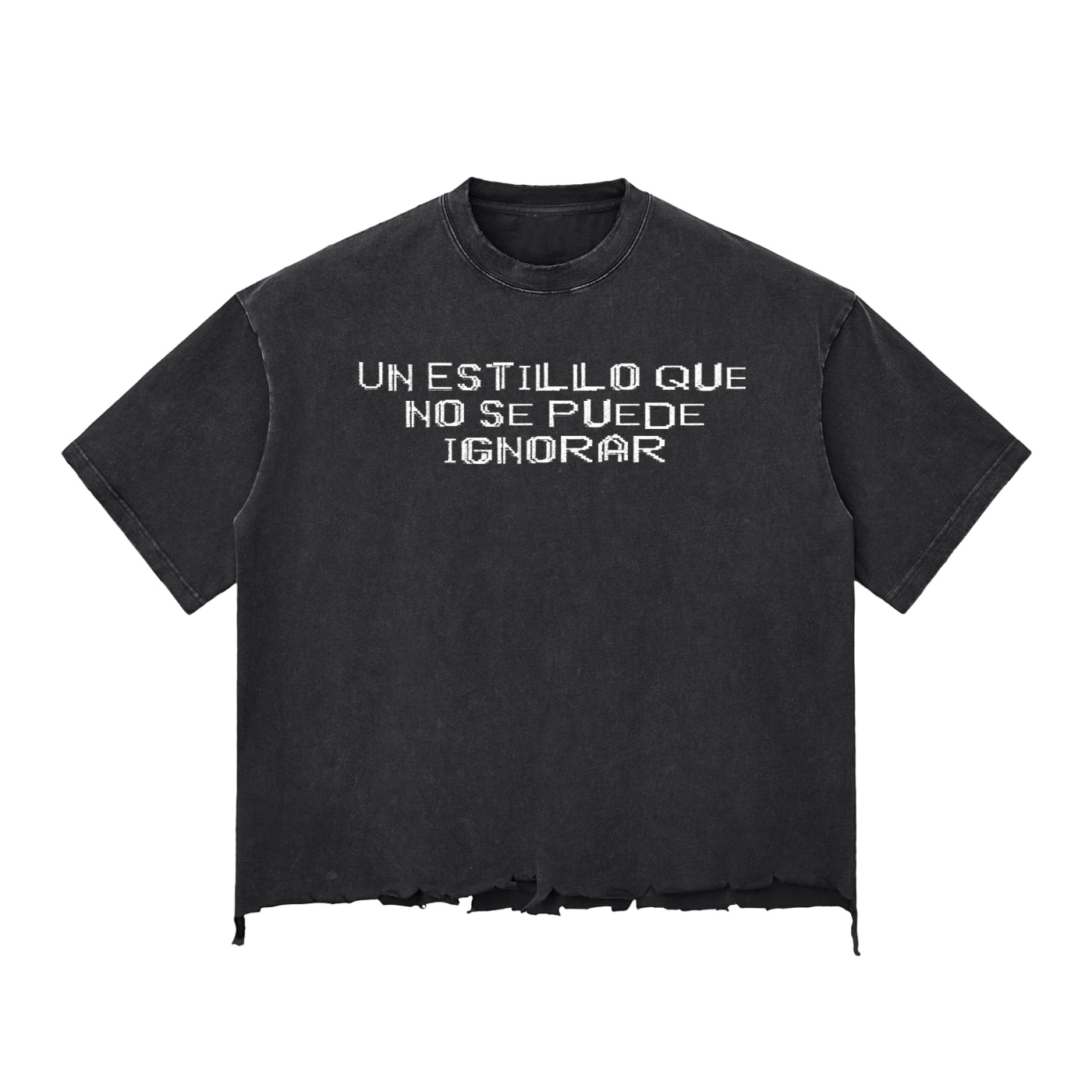 OLA RAW HEM BOXY-T