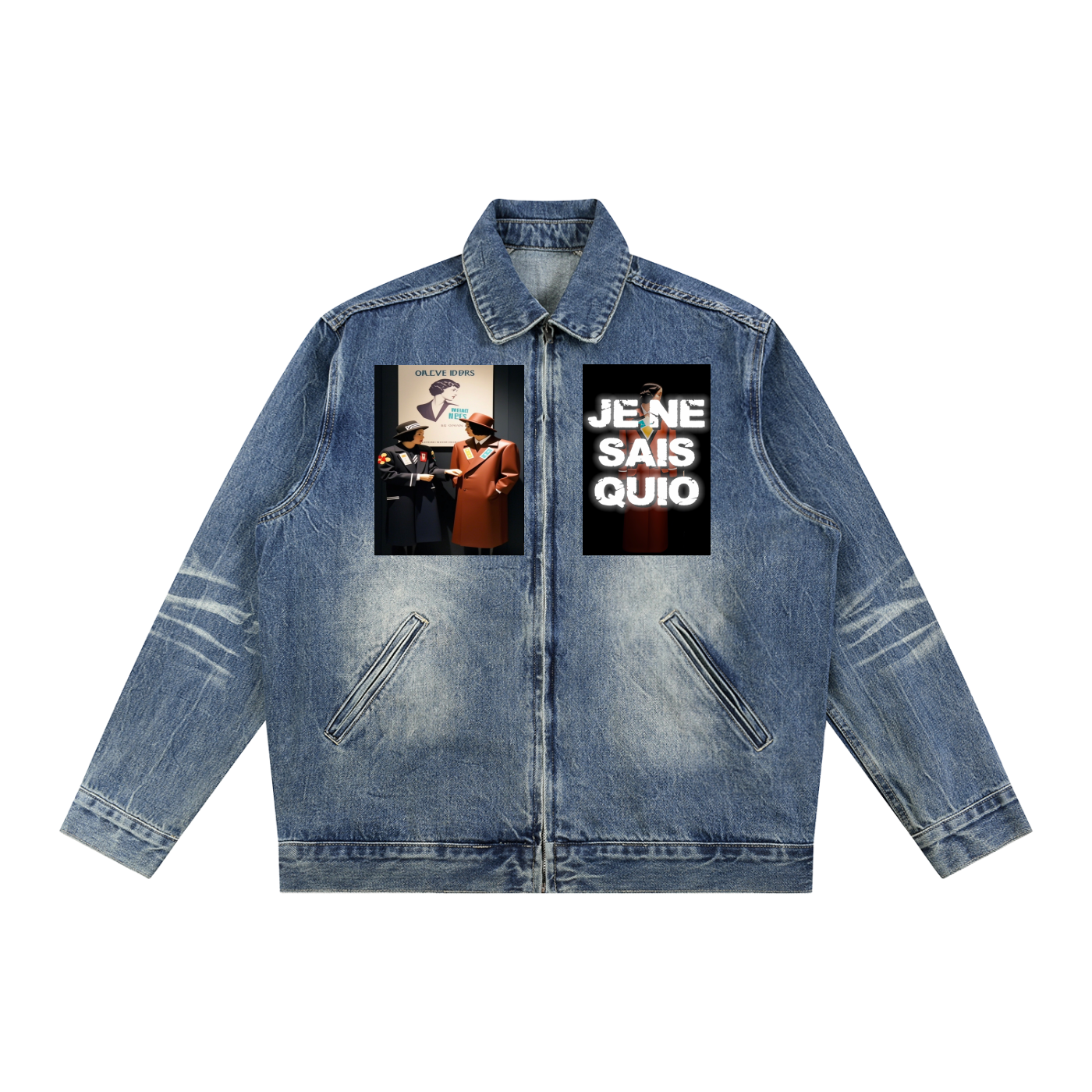 JE NE SAIS QUIO UNISEX ZIP