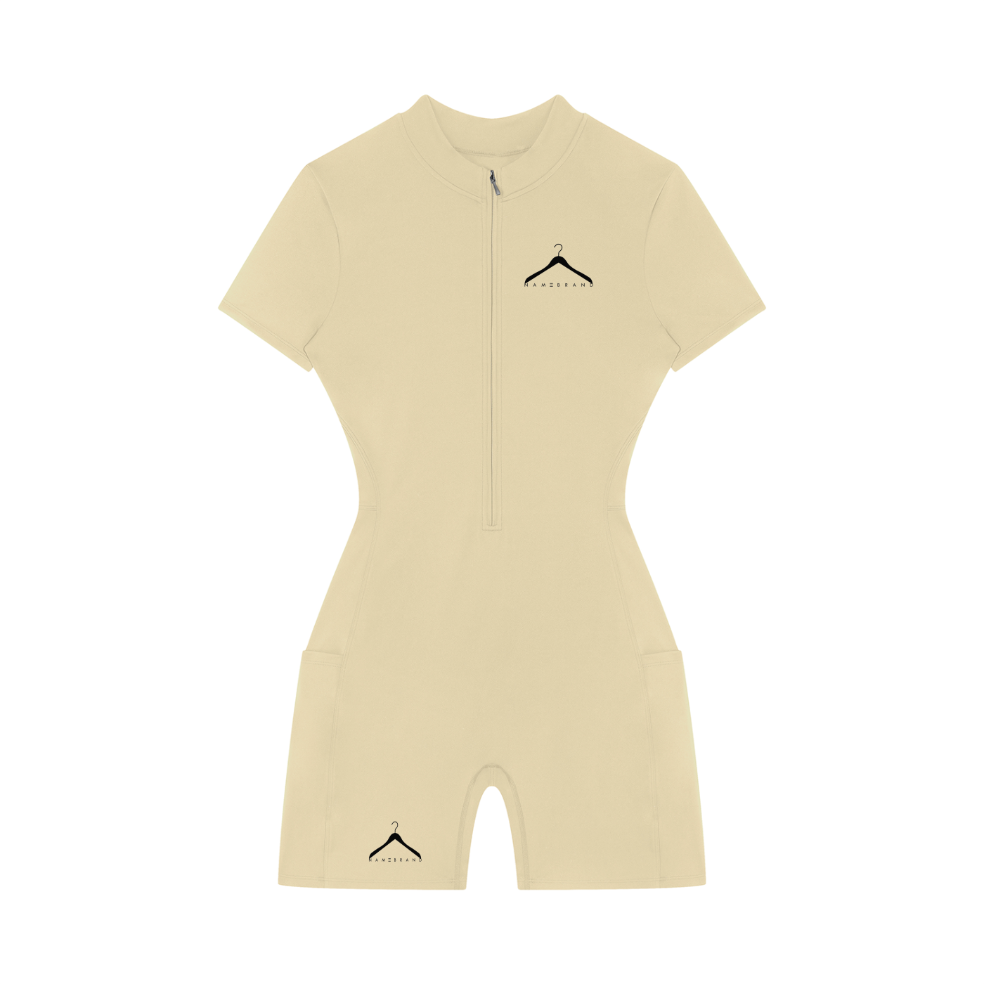 Women's Quarter-Zip NAMEBRAND Romper